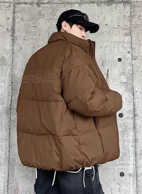 2025冬季新款加厚大码面包羽绒服男短款青少年防寒服男式正品外套