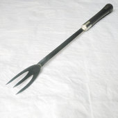 烧烤叉子不锈钢加长手柄家用大号3齿牛排肉叉BBQ户外野营烧烤工具