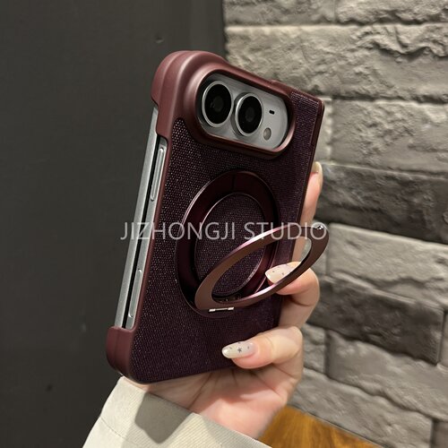 适用iPhoneDuo高级感支架手机壳