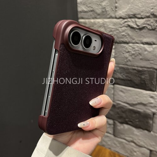 适用iPhoneDuo高级感磁吸手机壳