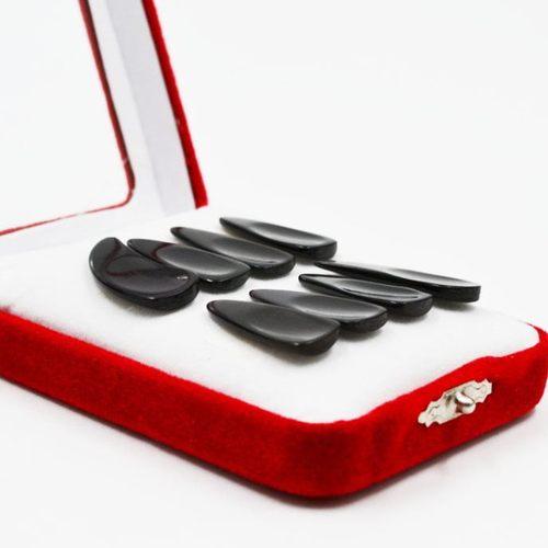 加厚凹槽牛角古筝指甲儿童成人