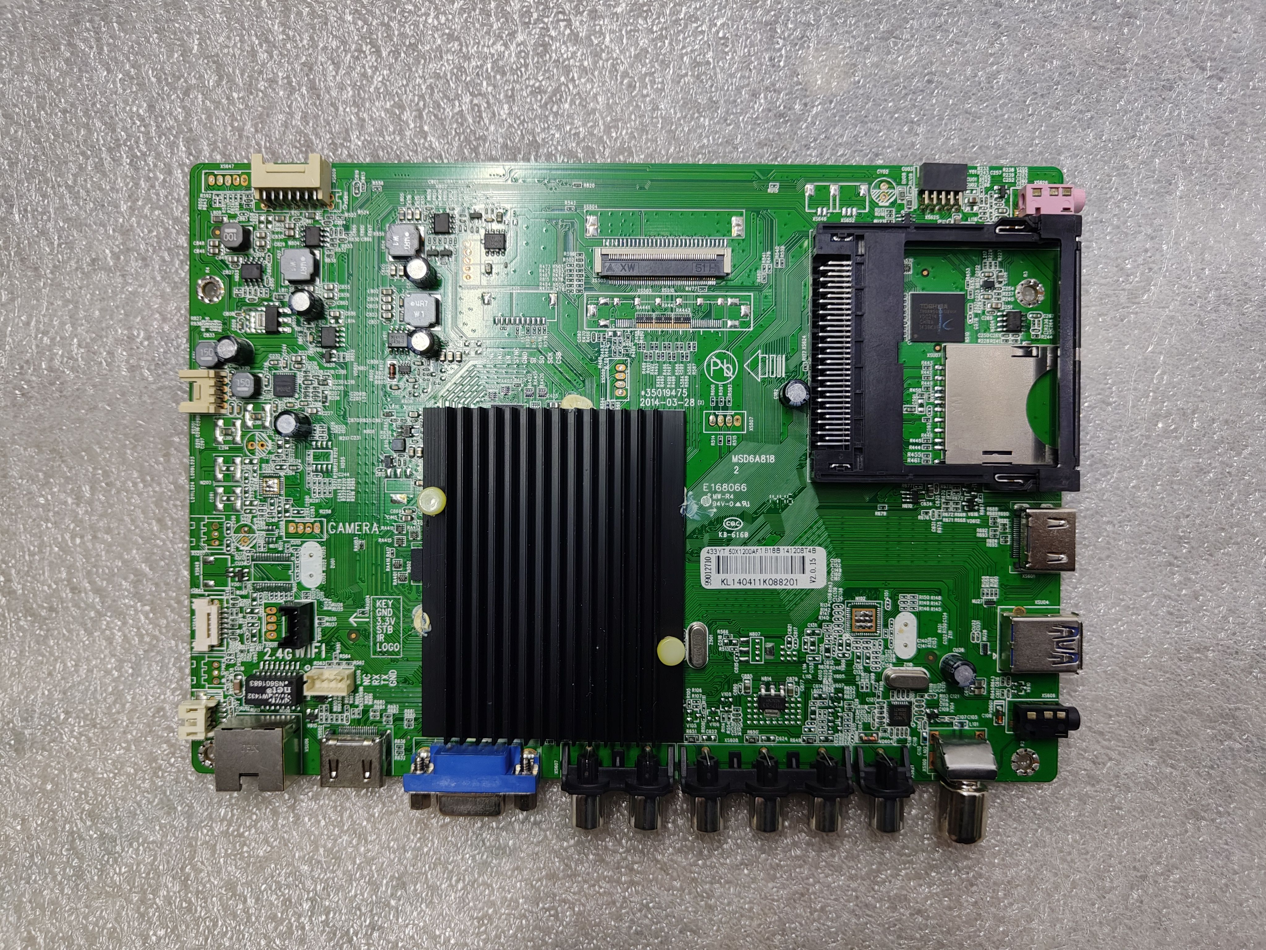 原装康佳LED42K70A 50X1200AF主板35019475  437YT 433YT
