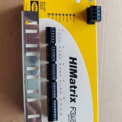 售前咨询HIMatrix F3AIO 8/4 01 HIMA F3 AIO8/4 01 24VDC安全模