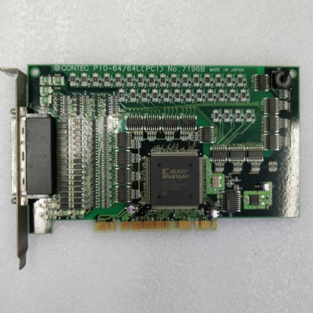 议价CONTEC 康泰克 PIO-64/64LPCI NO.7196B 7196A 采集卡