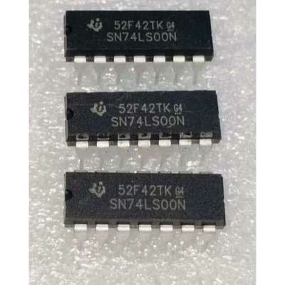 售前咨询 SN74LS00N 直插DIP-14 2输入端四与非门