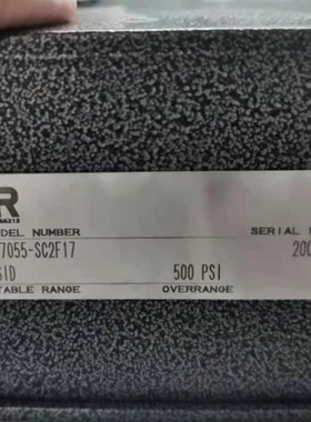 询价美国SOR压力开关397055-SC2F17 200405190 4-15PSID 500PSI