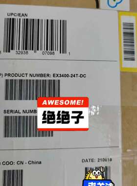 售前咨询议价Juper瞻博 EX3400-24T-DC行货热