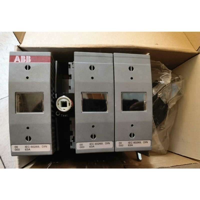 议价正品ABB负荷开关 OS63D12 63A 1SCA