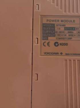 售前咨询YOKOGAWA SPW482 电源模组议价