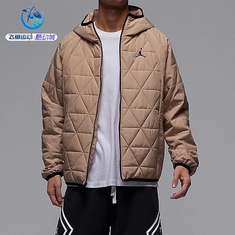 新款男子保暖防风连帽休闲棉服