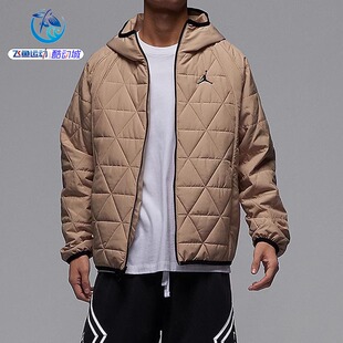 耐克Nike Jordan男子运动休闲防风保暖薄棉服外套FD2638-244-010