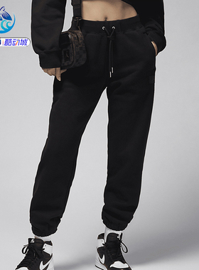 耐克Nike JORDAN 女士休闲加绒保暖束脚长裤 FV7060-601-010-203