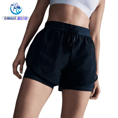 耐克Nike二合一女子瑜伽短裤