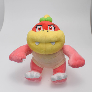 超级玛丽马里奥Mario游戏动漫周边系列库巴火龙小子二世毛绒玩具