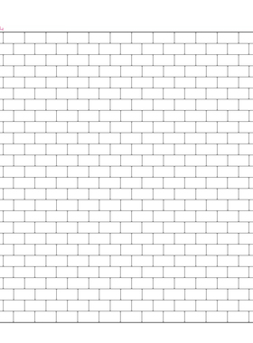 【DIY】白色瓷砖贴/砖块/墙纸 30*30cm 娃屋装修手工玩具模型材料