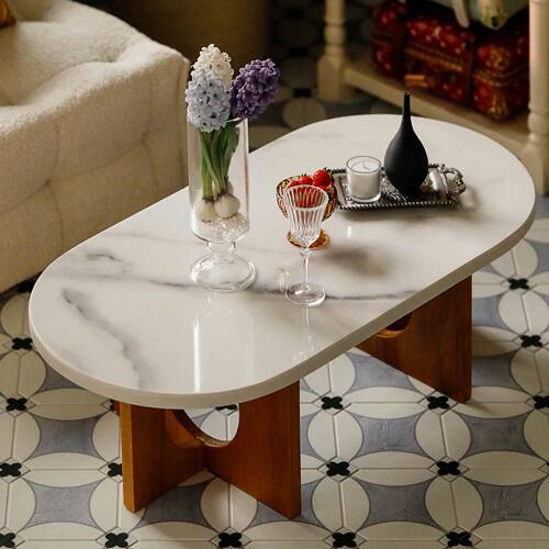 玩具】岩板桌面/茶几腿/组合式茶几 6分迷你模型娃娃屋