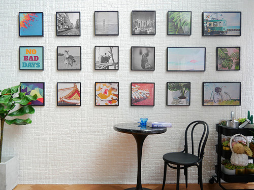 玩具】中号壁画/相框/正方形ins6分12分bjdob11gsc娃娃屋迷你模型