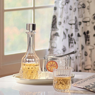 酒器 雕花酒瓶 6分迷你微缩模型Blythe娃屋摆件 红酒杯香槟 玩具