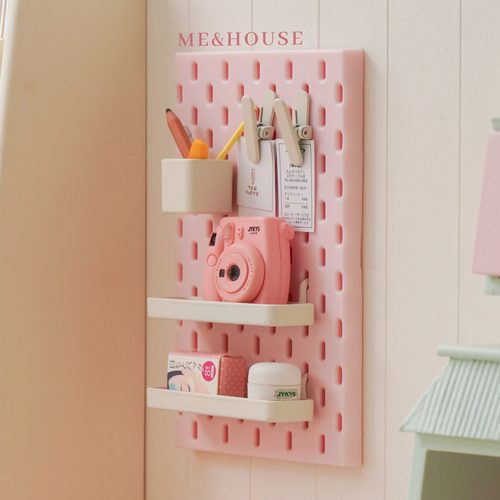 玩具】洞洞板/墙面置物架DIY收纳展示6分Blythe娃屋迷你模型25014