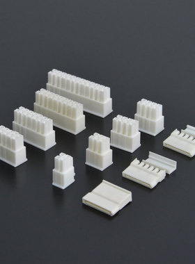 电脑电源插头胶壳主板CPU显卡硬盘大4P胶壳全模组电源插头 白色