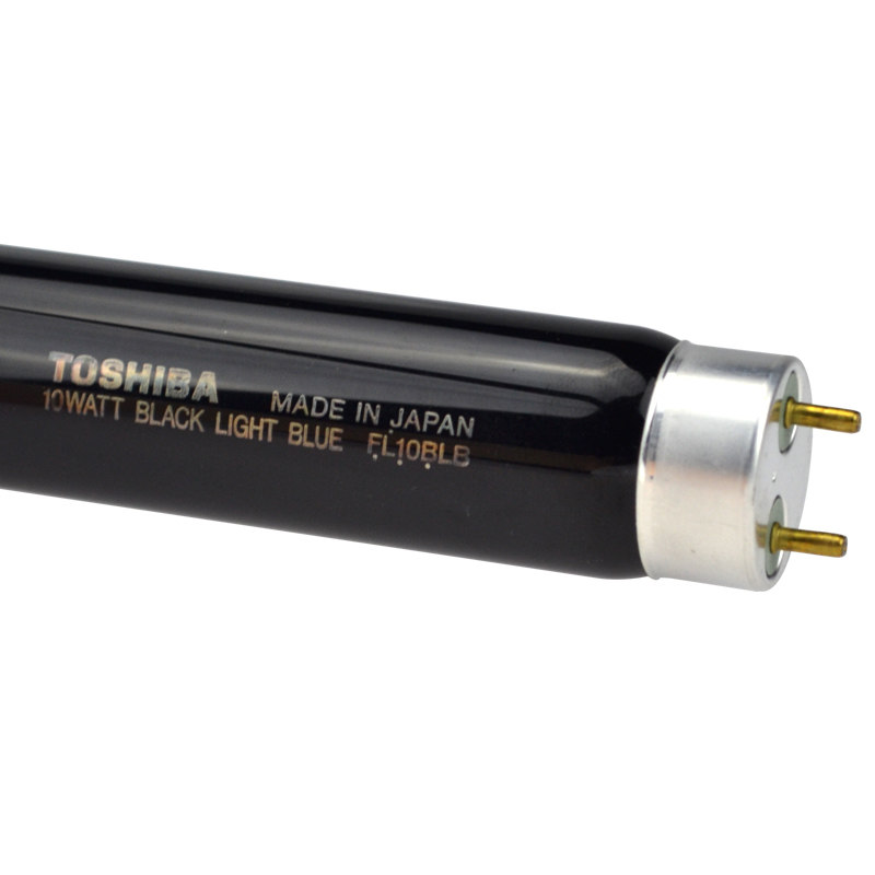 TOSHIBA FL10BLB FL15BLB fluorescent ultraviolet 10W flaw detection banknote authenticity lamp 15W