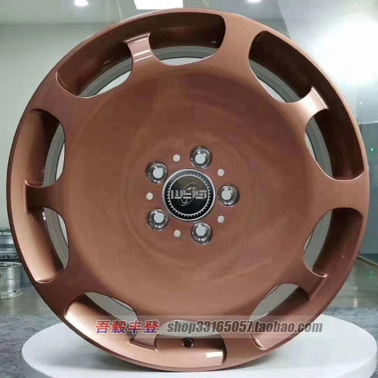 19 20寸适用奔驰迈巴赫S350 S400 S500 S600 E300大饼锻造轮毂