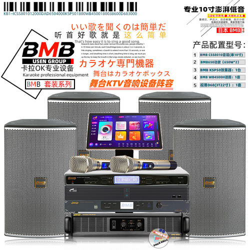 音箱套装音响设备BMB夹板专业箱