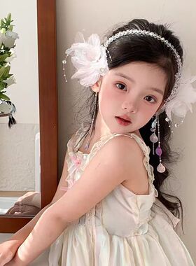 儿童流苏发箍女2025新款