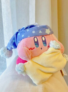 日本正版kirby睡梦星之卡比毛绒玩具公仔潮玩偶挂件娃娃生日礼物