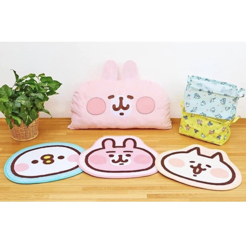 现货kanahei日本正版卡娜赫拉p助地毯居家地垫卧室客厅防滑装饰垫