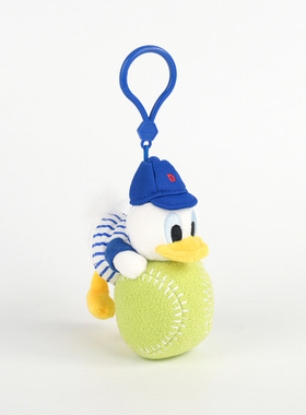 迪士尼正版棒球帽衫唐老鸭毛绒公仔小挂件钥匙扣包包配饰坠disney