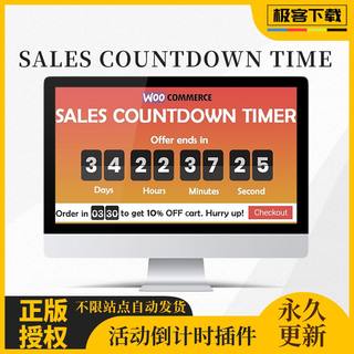 Sales Countdown Timer插件 Wordpress商城活动倒计时Woocommerce