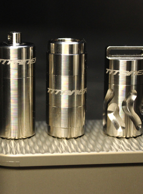 titaner 北斗 钛合金药盒 防水仓 随身便携小药盒户外用品随身edc