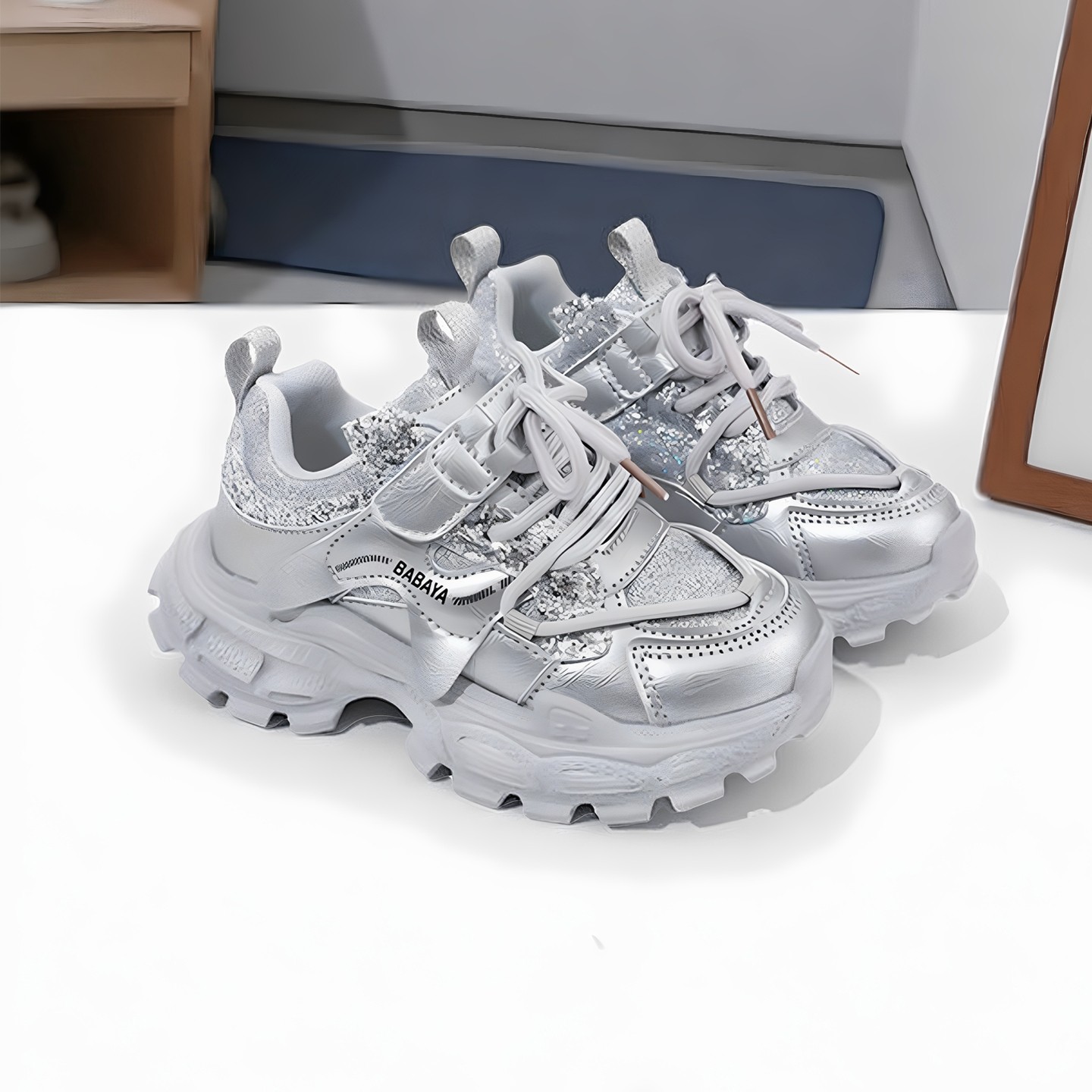 芭芭鸭女童老爹鞋2025秋季新款儿童运动鞋百搭软底女孩时尚休闲鞋,童鞋/婴儿鞋/亲子鞋,运动鞋,淘宝优惠券,粉丝福利购,淘宝优惠卷