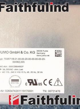 议价Jumo 00721470 久茂双通道控制器 Dicon touch 703571/8-01