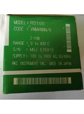 议价理化RKC温控器 温控表 RS100VMMNNN