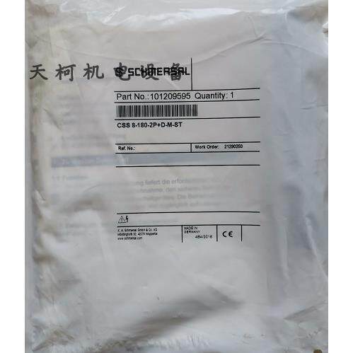 议价SCHMERSAL安全磁开关101209595传器CSS8-180-2P+D-M-ST