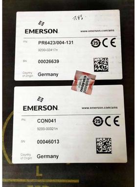 议价 PR6423/004-131+CON041 9200-02417N 9200-00021N前置器