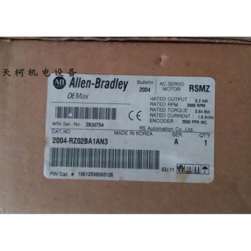 议价2004-RZ02BA1AN3电机200w1326AB-B430E-M2L