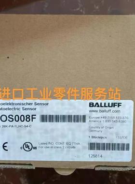 议价BALLUFFBOS008F光电开关BOS 26K-PA-1LHC-S4-C