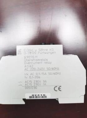 议价 Dold多德IK9270时间继电器 IK9270.11 0051230