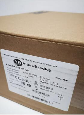 议价 Kinetix350AB伺服驱动器 2097-V34PR3-LM