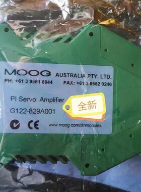 议价MOOG伺服放大器G122-829A001 G123-815A001 控制器卡件伺服阀