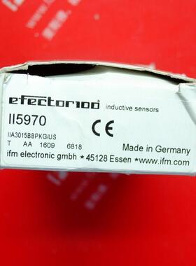 议价Ifm II5970 易福门电式接近开关 IIA3015BBPKG/US