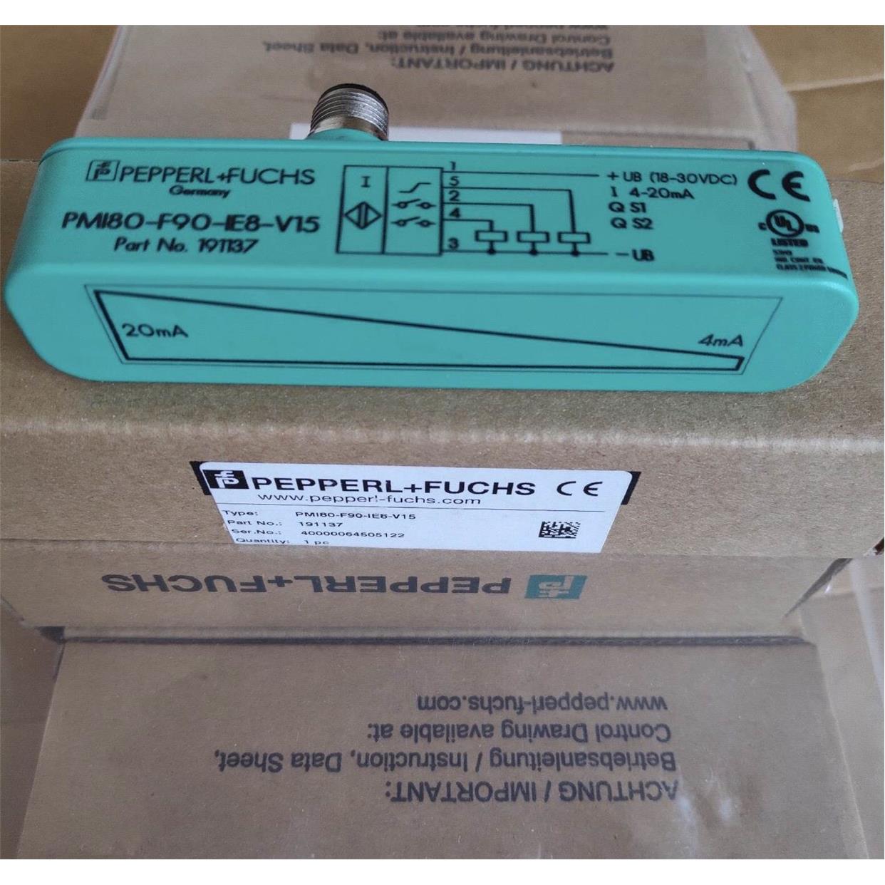 议价倍加福传器PMI80-F90-IE8-V15 191137