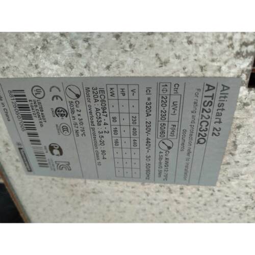 议价电机软启动ATS22C32Q220-440V 160KW