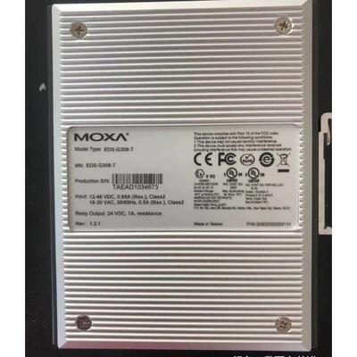 议价MOXA 摩莎 EDS-G308-T EDS-G308 EDS-308-MM-SC 以太网交换机