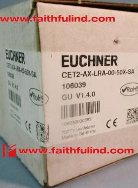 议价Euchner 106039 安士能安全开关 CET2-AX-LRA-00-50X-SA