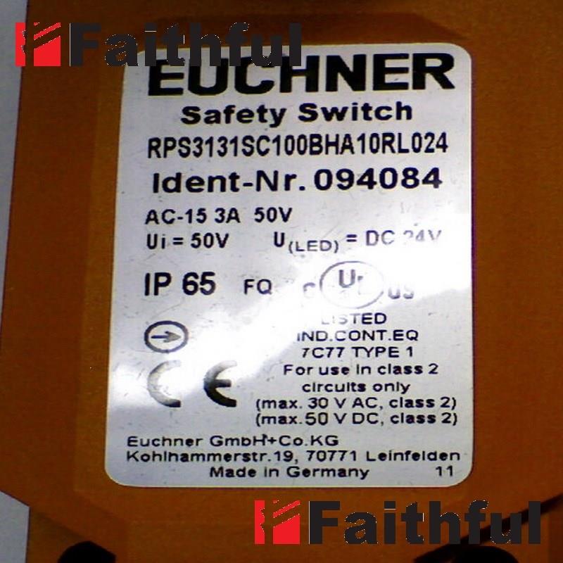 议价Euchner 094084 安士能安全开关 RPS3131SC100BHA10RL024