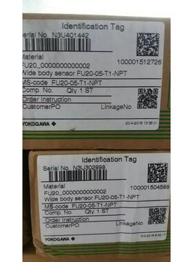 议价FU20-05-T1-NPT PH电极横河YOGAWA 100001504589